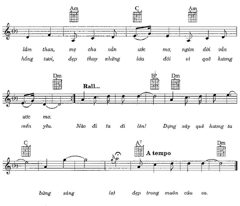 Sheet nhạc Trên Công Trường Rộn Tiếng Ca 3